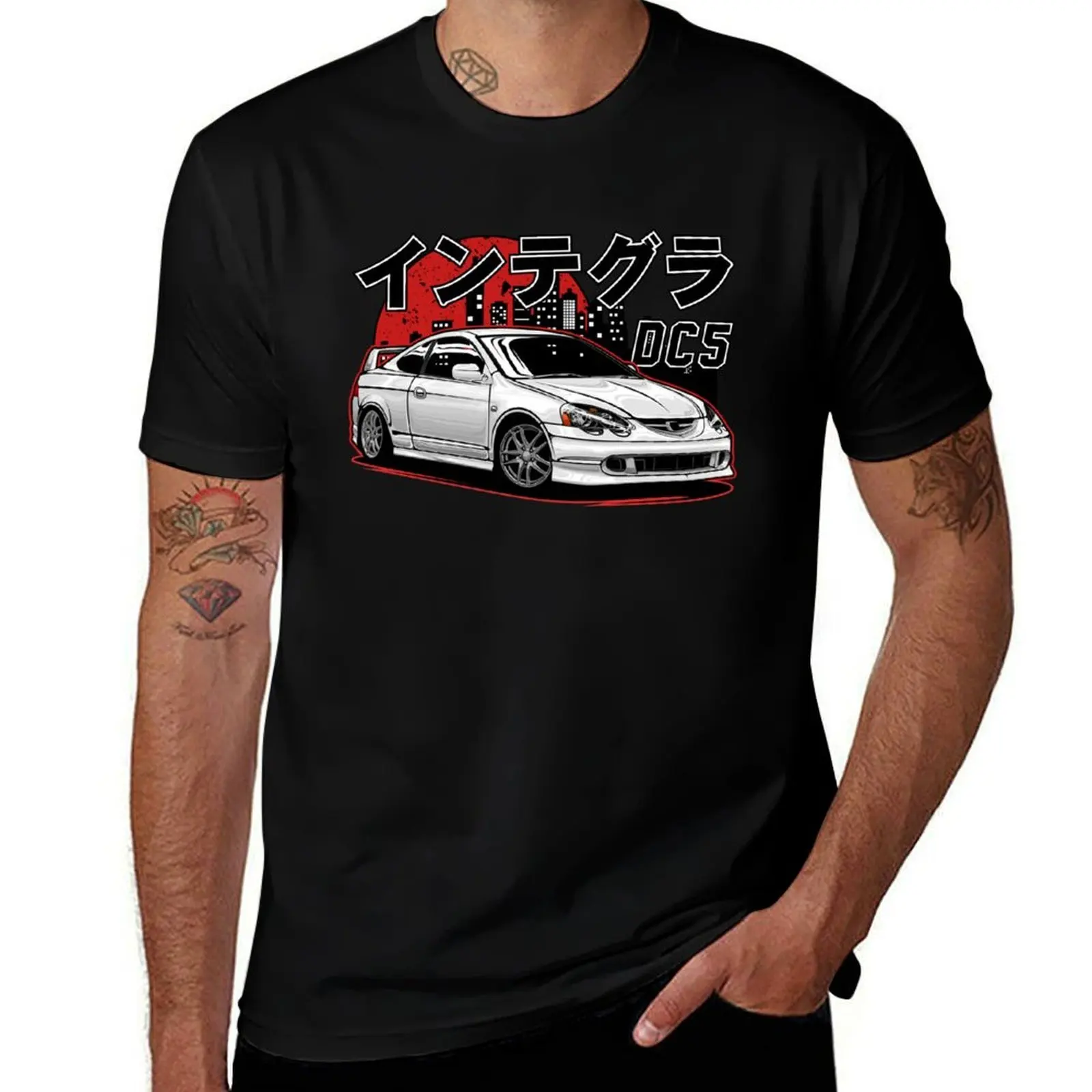 

Integra DC5 Type R T-Shirt t shirts for man graphic vintage t shirt custom print T-Shirt