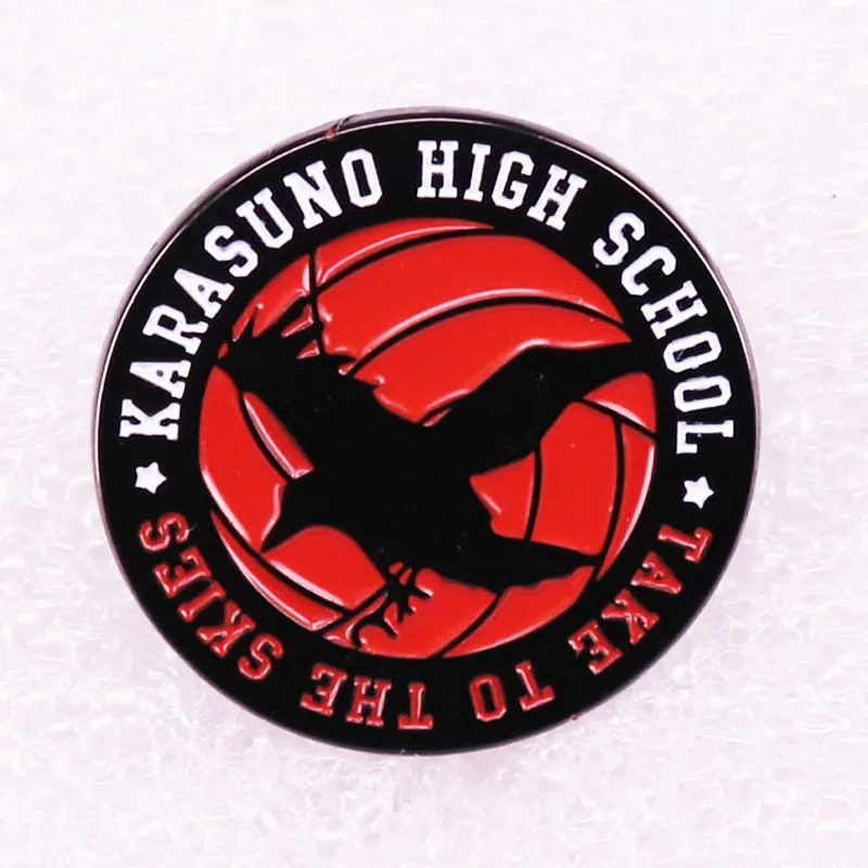 Volley Ball Boys Anime Lapel Badge Jewelry Accessories For Fans Friends