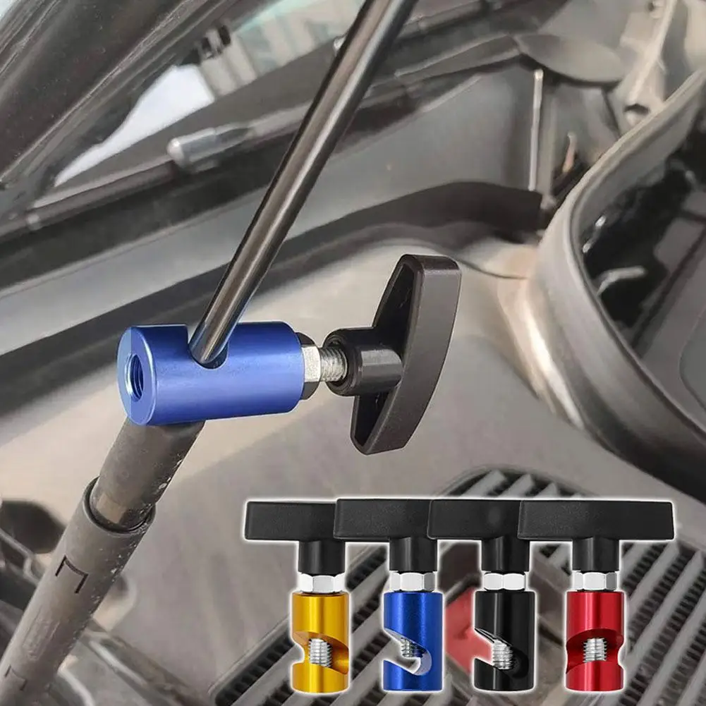 

Universal Car Engine Hood Strut Colorful Trunk Gas Spring Anti Slip Fixing Tool Lift Bar Anti Pinch Accessory