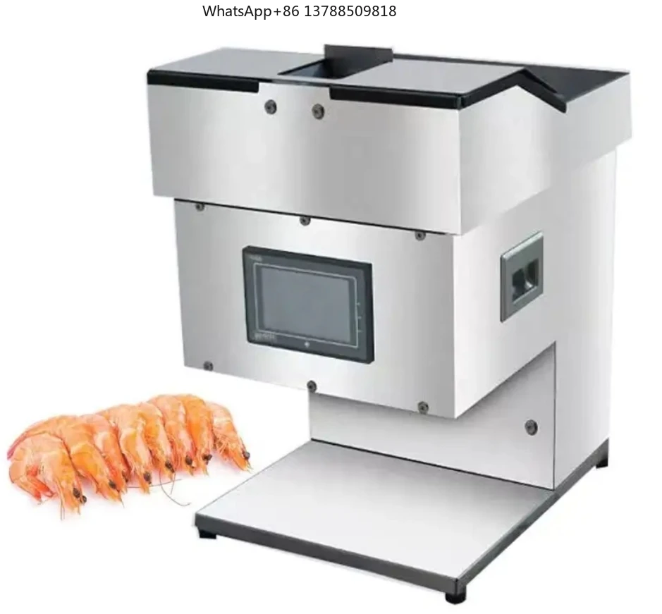 

Smart Open-Back Shrimp Cutting Machine for Food Processing Small Intelligent Meat Processing Machinery with Motor Component