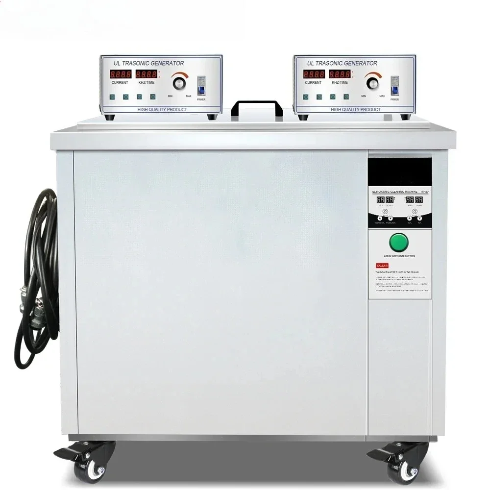 

Ultrasonic cleaning machines 61L, 88L, 135L, 175L, 264L, 360L large capacity and high-power ultrasonic oil and rust removal