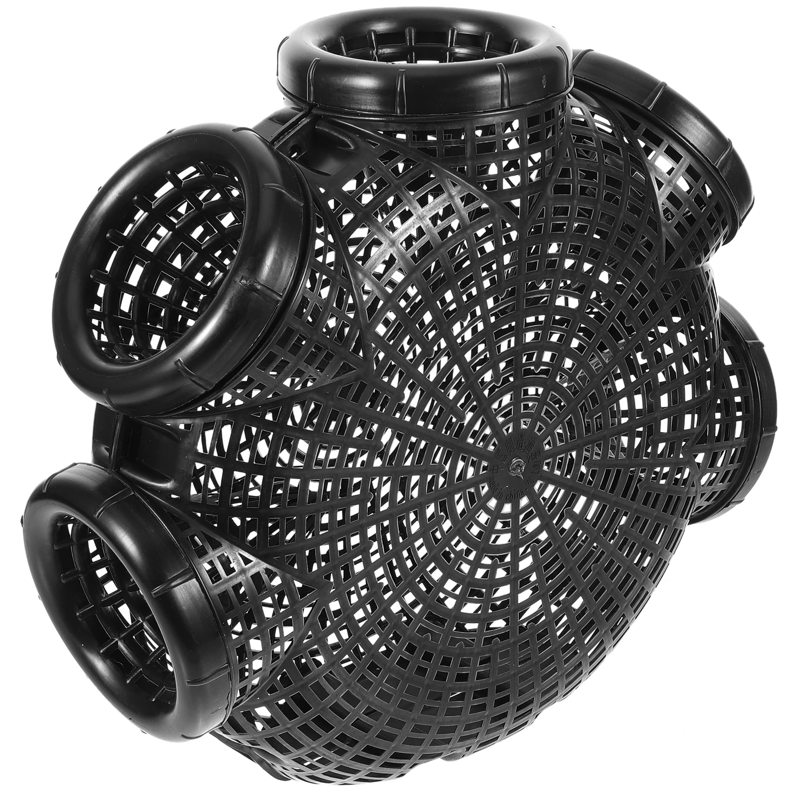

1pcs Fish Cage Portable Crab Traps Live Bait Bucket Fishing Net PP Catcher Reusable Shrimp Netting Saltwater Freshwater