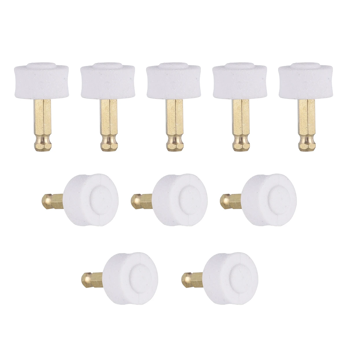 

10 Pcs Electric Nail Grinder Head Durable Quickly Safely Polish Trim Dog Nails Maintenance Care Accessories Pet Nail Polisher