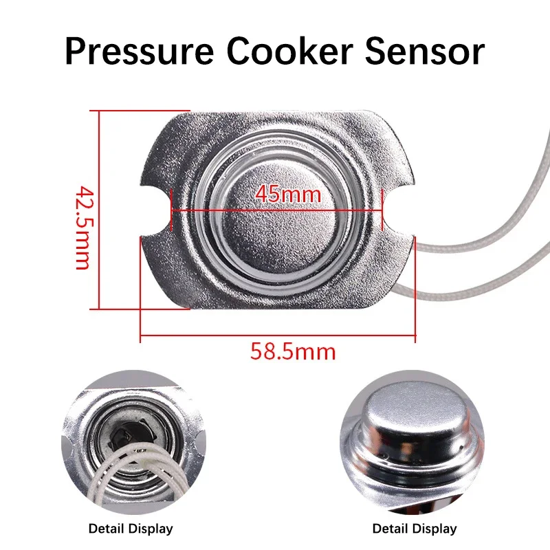 Rice Cooker Sensor Universal Jump Type / 145C Electric Pressure Cooker Thermostat Magnetic Steel Rice Cooker Temperature Probe