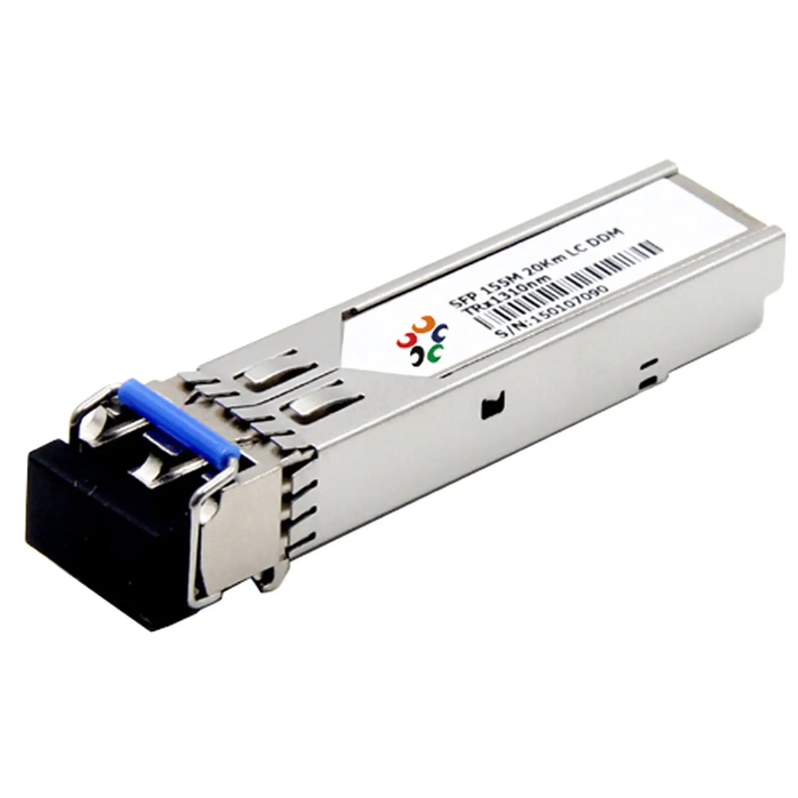 

Double Fiber SFP Optical Transceiver 2pcs 155Mbps 155M SFP Module Multimode 2km Single Mode 2/20/40/60/80km LC DDM 0 °C~+70°C