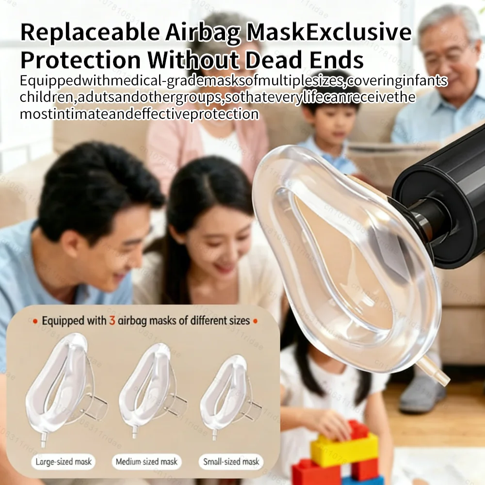 First Aid Equipment ,Heimlich Choking Rescue Device ,Anti-Suffocation Device for Adults Children First Aid Kit Choke Emergency