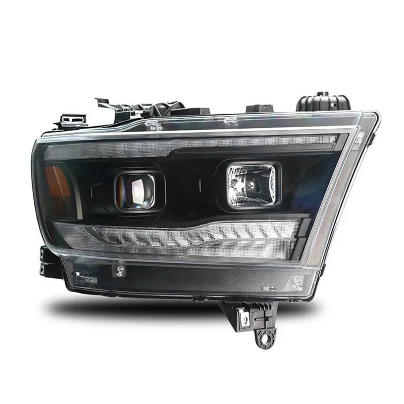 Lampu Proyektor Headlamp LED Strip Headlamp 68360176 AD Lensa Smoky Ganda