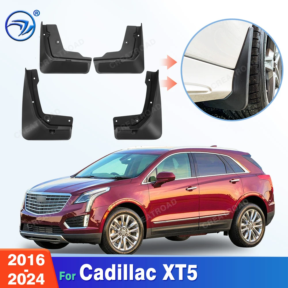 

For Cadillac XT5 2016-2024 2017 2018 2019 2020 2021 2022 2023 Fender Mudflaps Splash Guards Mudguards Mud Flaps car Accessories