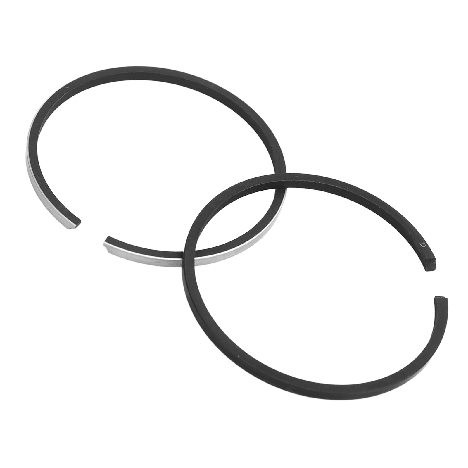 2Pcs Piston Ring 646 11601 01 Excellent Sealing High Heat Conductivity Rugged For 2HP 2 Stroke Outboard