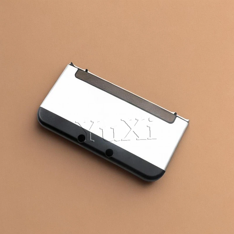YuXi 1 buah untuk New 3DS XL LL casing cangkang pelindung kotak keras aluminium penutup pelindung atas dan belakang casing bawah atas