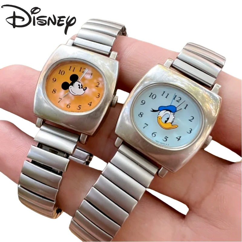 

Disney Donald Duck Cartoon Cute Watch Creative Kawaii Boys and Girls Couple Same Style Stretch Strap Watch Gift Wholesale