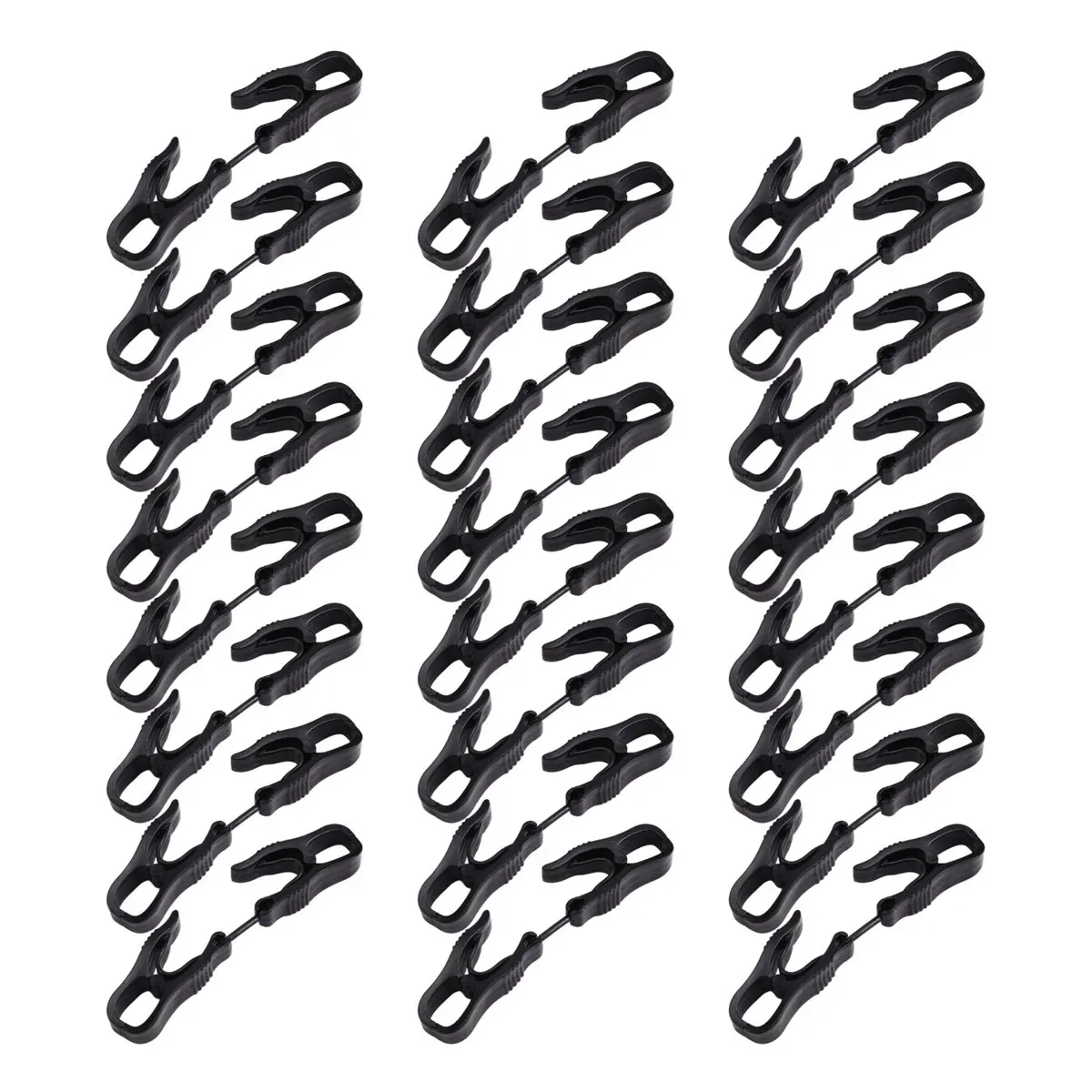 24PCS Glove Clips Glove Belt Clips Work Clip Glove Keeper Glove Holder Clip Glove Clip Holder for Belt Loop Guard Worker