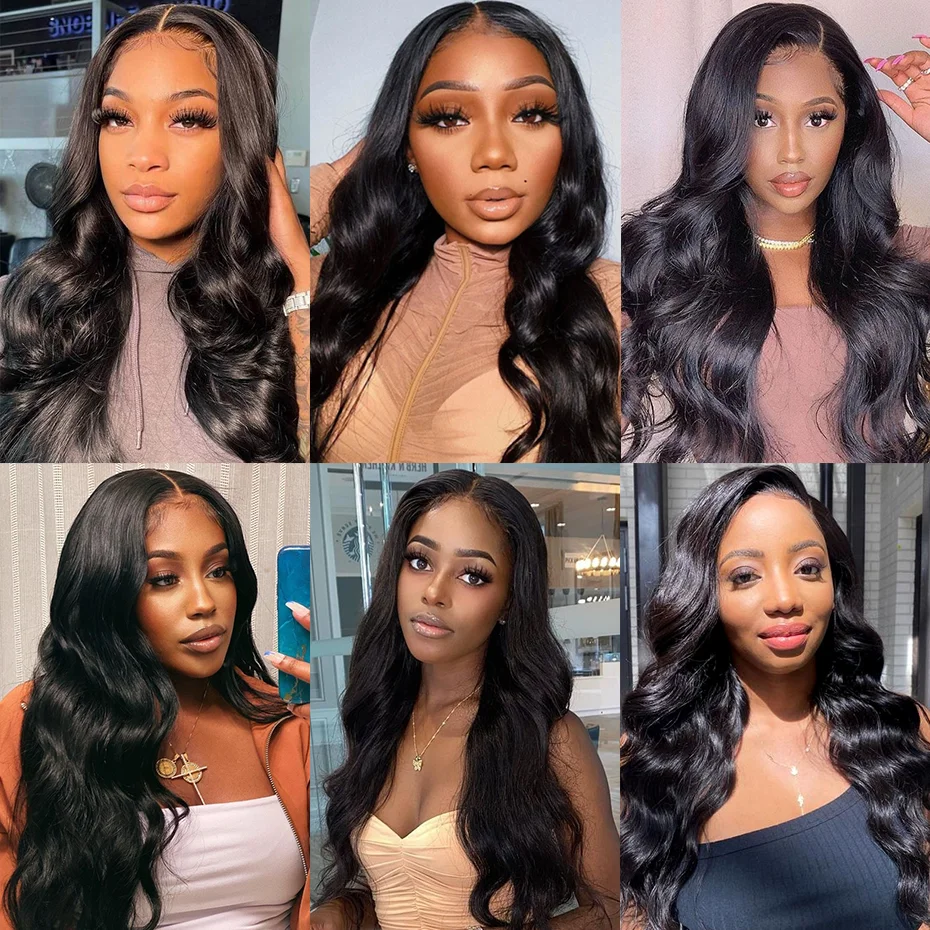 Body Wave Wig 4x4 Lace Closure Wig For Women Brazilian Human Hair Wig Transparent Lace Wig PrePlucked Baby Hair Jarin Hair