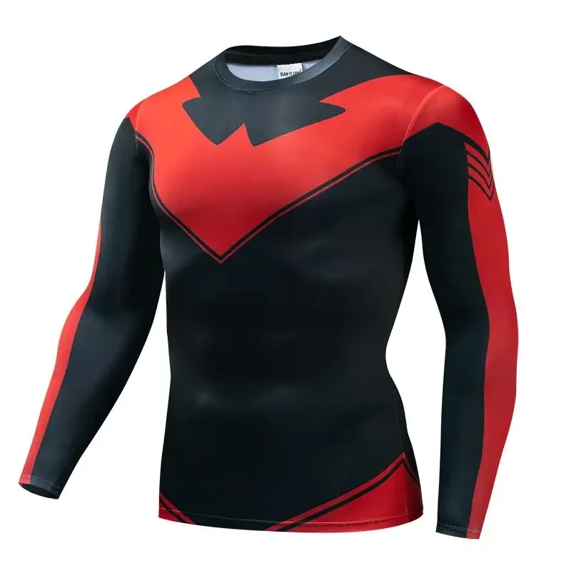 

25 High Quality 3D Printed Women's Compression T-Shirt Avengers Comics Cosplay Costume Halloween Costume Men's Long Sleeve Top