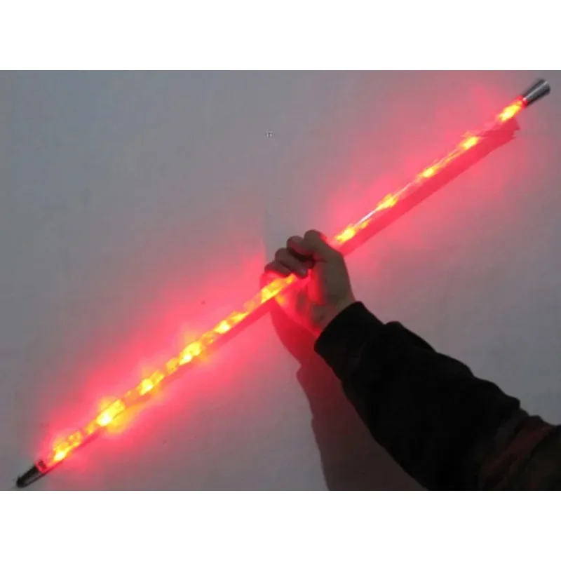 Dancing Cane LED (Folding Deluxe)/Multicolr/ Magic Tricks/Stage Magic/Magic Props/Magic Product Party Magic Show Illusions Fun