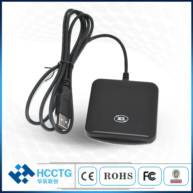 Imagem -04 - Cartão Chip ic Reading Writing Usb Smart Reader Writer Acr39u Compatível com Acr38 Acr39u-u1