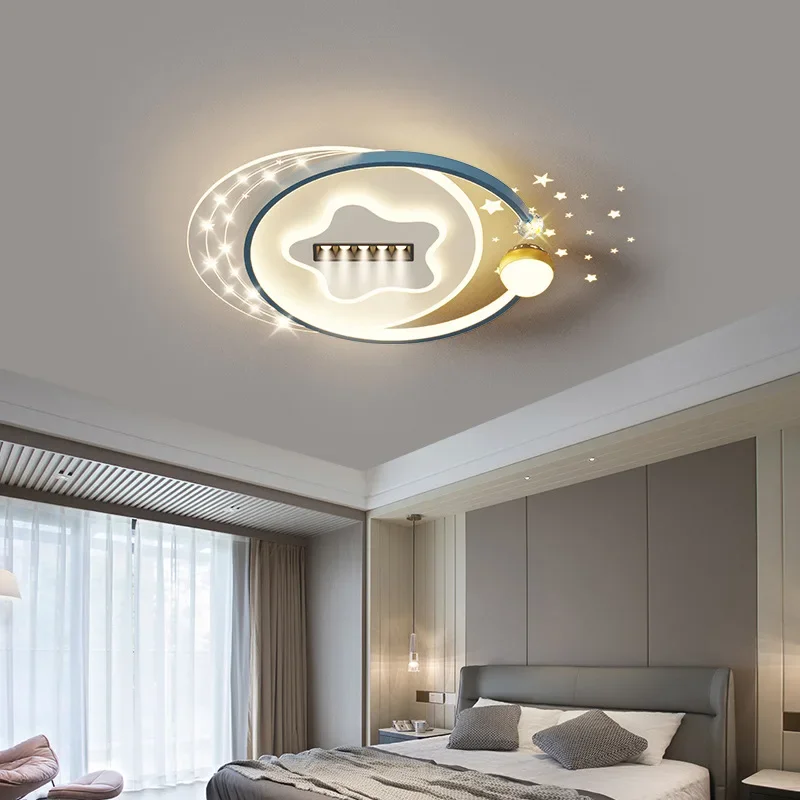 Modern Simple Ceiling Light Full Spectrum Aesthetics Foyer Bedroom Ceiling Light Originality Astral Indoor Lighting Lâmpada FYCL