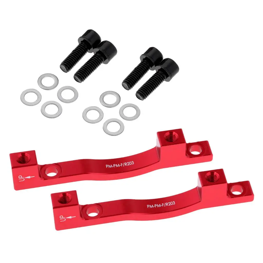 Universal Bicycle Disc Brake Adaptor CNC Processed Mount Bracket for Mountain Bike Spare Parts