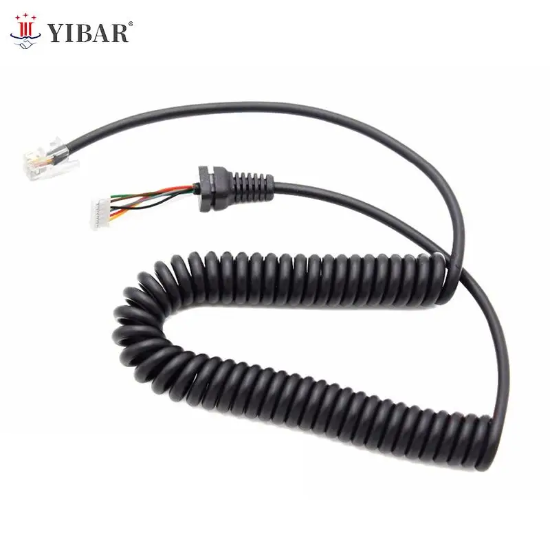 

Professional Replacement Microphones Cable Mic Cord Wire For Yaesu MH-48A6J FT-7800 FT-8800 FT-8900 FT-7100M FT-2800M FT-8900R