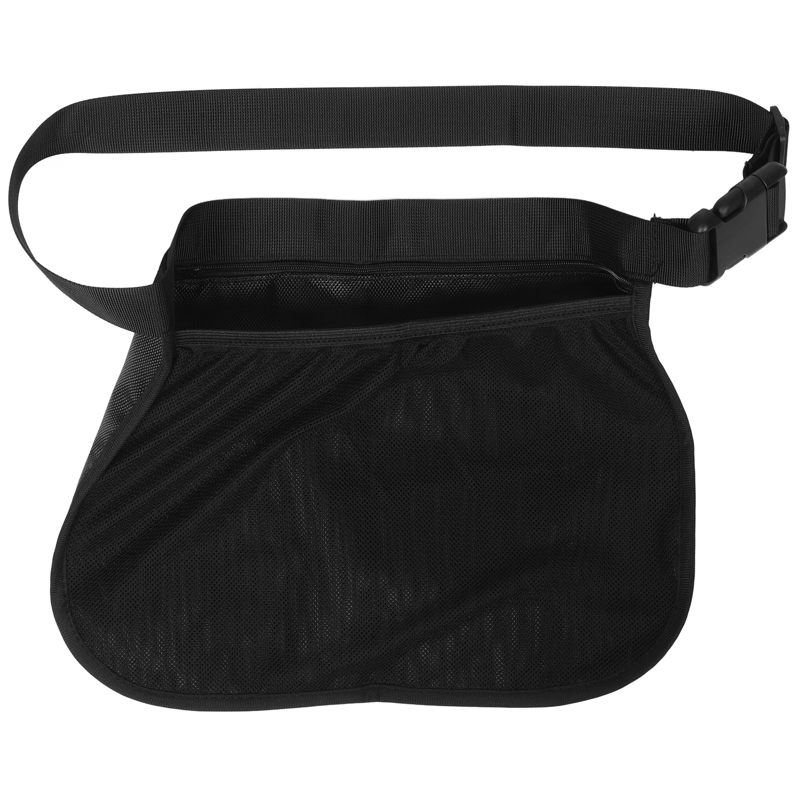 

1pcs Storage Bag Portable Mesh Oxford Cloth Tennis Ball Holder Golfs Balls Bag Waist Design Practical