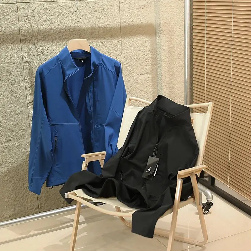 

Спорт на открытом воздухе Jaet Воротник-стойка 3D Пошивный легкий тихий дышащий нейлон полиэстер эластичное волокно мужской Jaet