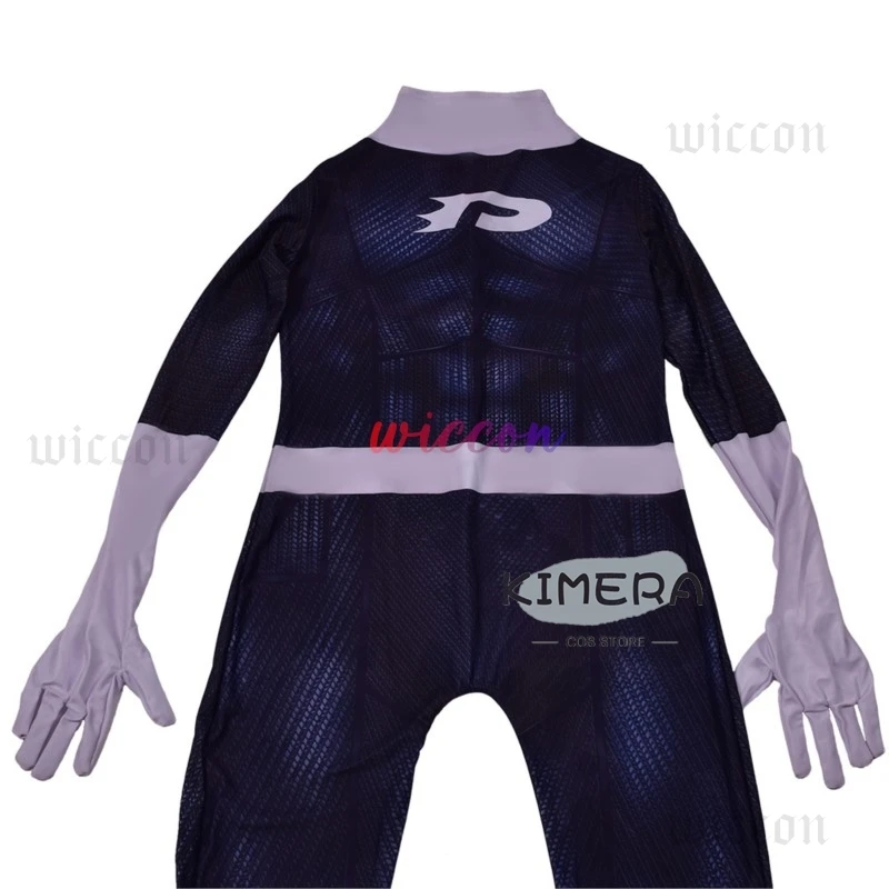 Erwachsene Kinder Jungen Danny Phantom Cosplay Kostüm Danny Fenton Zentai Anzug Anime Superheld Halloween Body Overall Männer Frauen