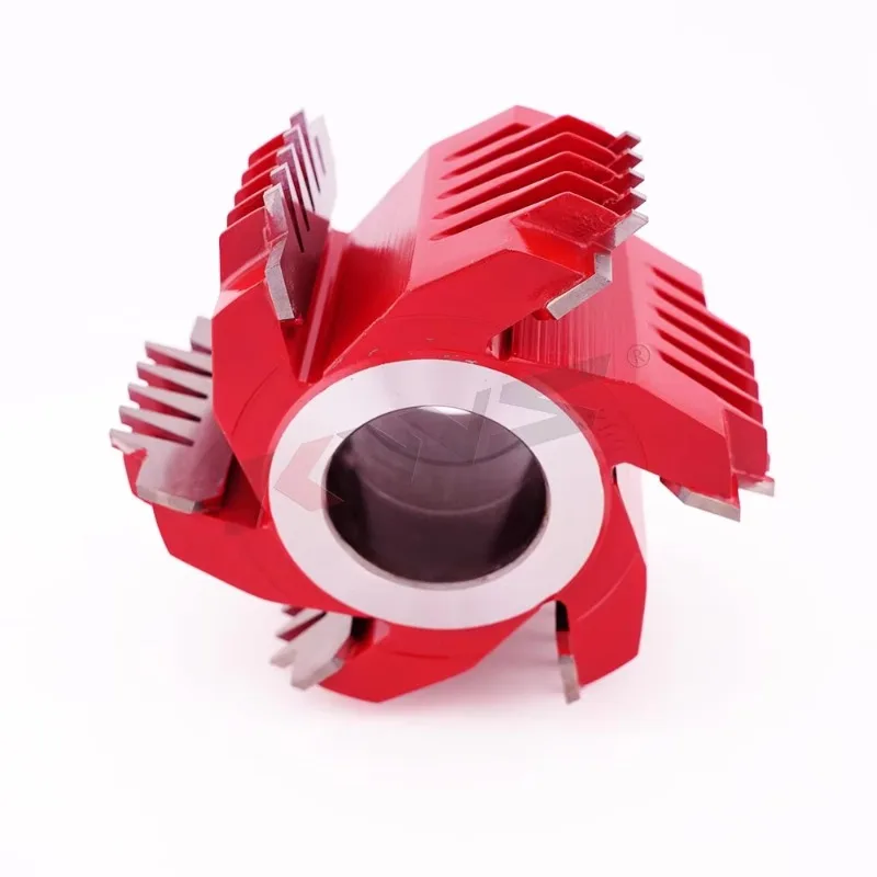 Finger Joint Shaper Cutter for Woodworking Spindle Moulder Cutter Head High Quality with 4 Wings Finger Joint Cutter