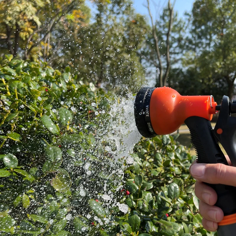 

8 Modes High Pressure Sprayer Adjustable Irrigation Watering Nozzle Plant Lawn Yard Watering Sprinkler