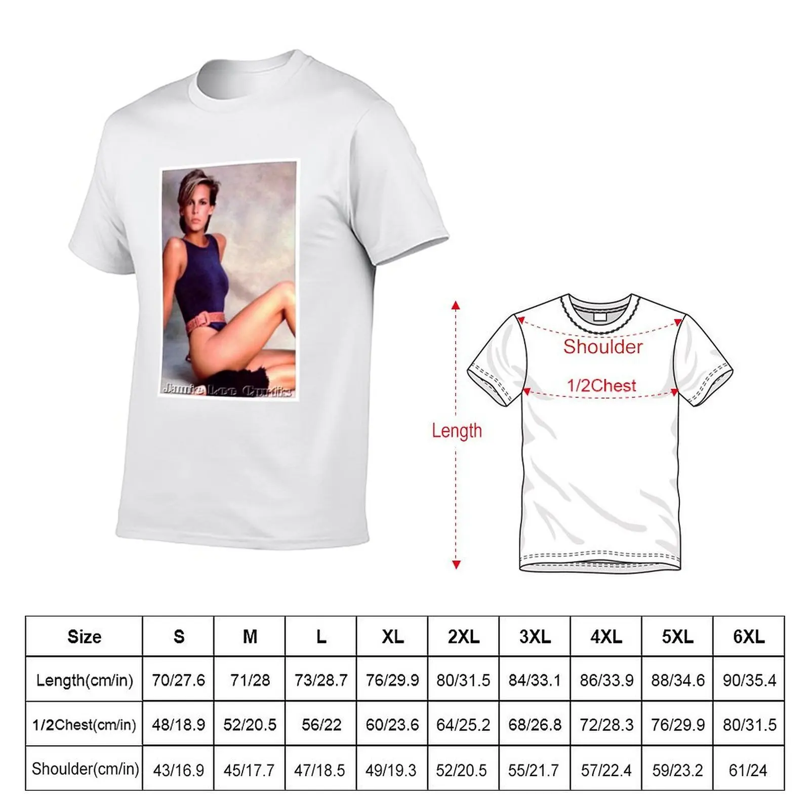 جيمي لي كورتيس تي شيرت تي شيرت رجل عادي أنيمي تي شيرت للرجل تي شيرت #5