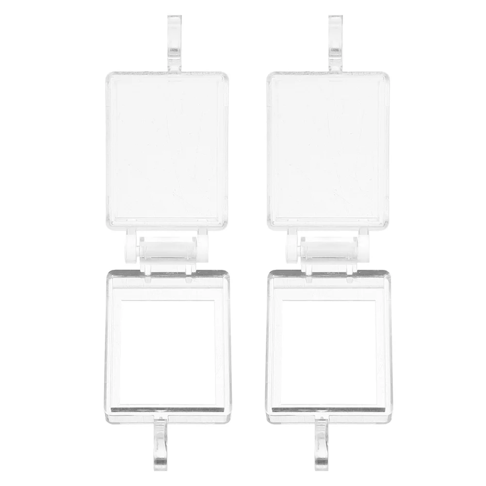 

2 шт., прозрачные чехлы для кнопок переключателя, защитный клей, самоклеящийся, предотвращающий случайную активацию, кулисный переключатель