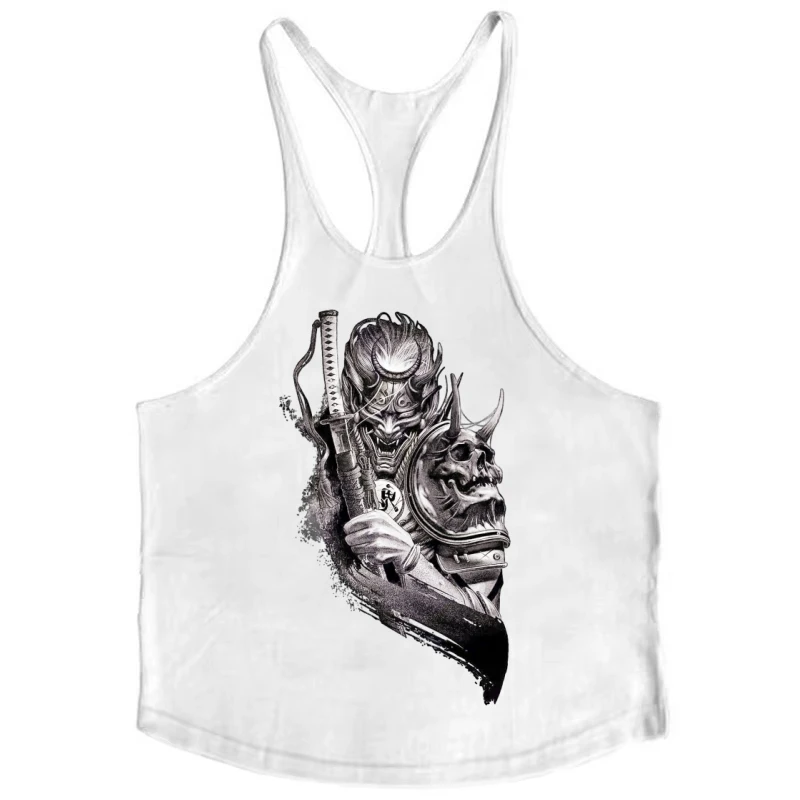 Men's Cotton Gym Fitness Undershirt-Sleeveless Bodybuilding Vest, Breathable Top for Muscle Exercise & Intense Training Sessions