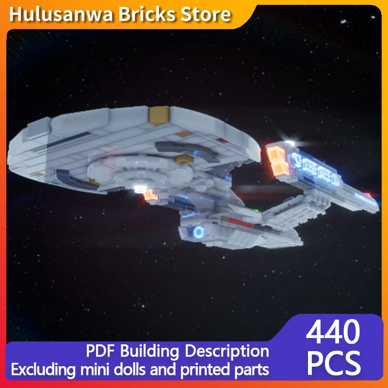 

Heavy Space Cruiser Model MOC Building Bricks War Equipment Modular Technology Gifts Holiday Assemble Children Toys Suit