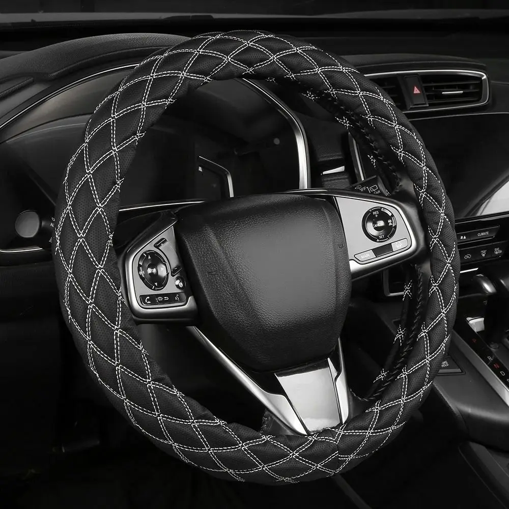 

Universal Steering-wheel Cover Fashion Leopard Car Elasticity Steering Wheel Cover Breathable Non Slip Car Interior Accessories