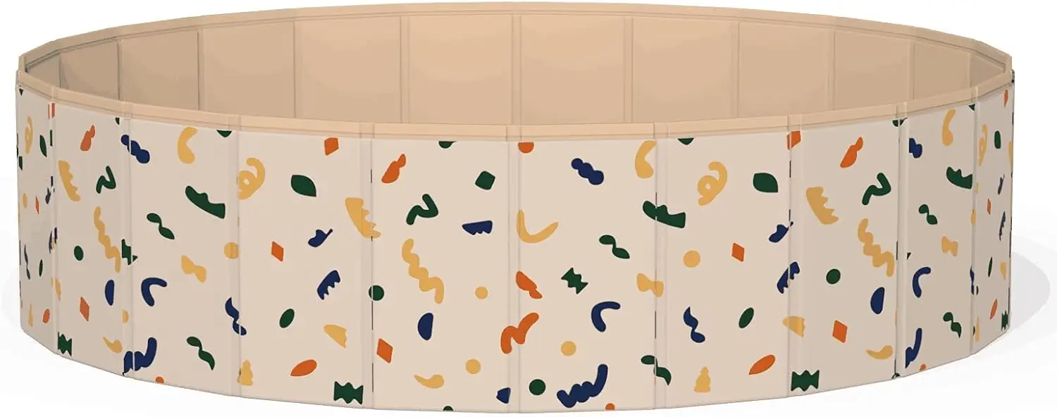 Table de sable et d'eau pour enfants, fosse à balles pliable pour tout-petits, salle de jeux, bac à sable Portable, bain pour animaux de compagnie, jouet sensoriel, activité de jeu Cent