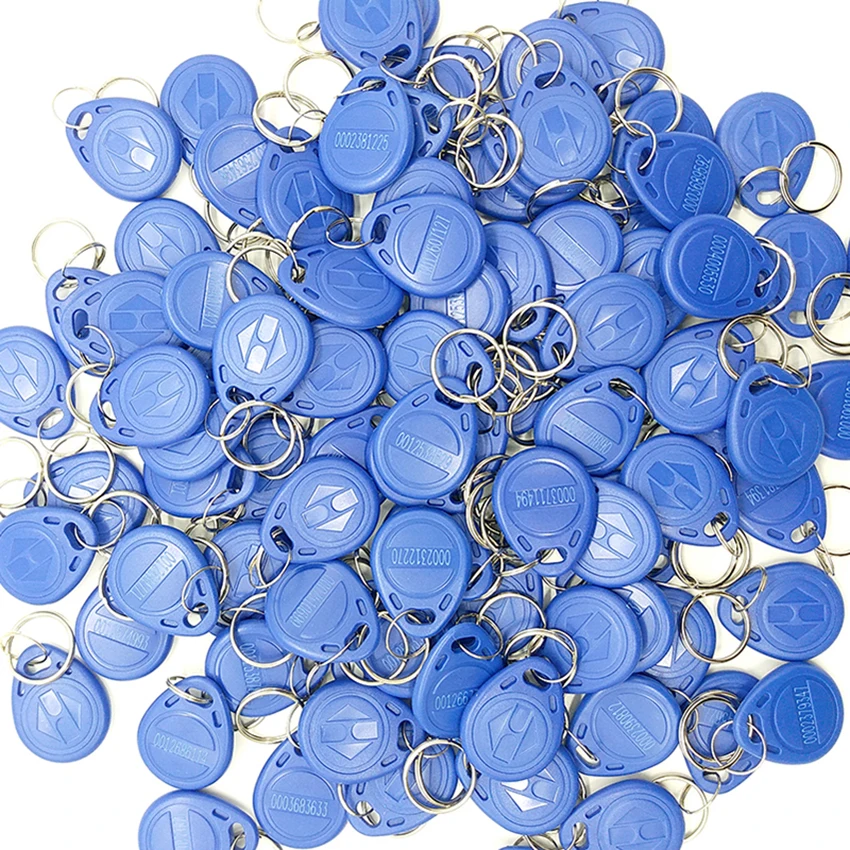 T5577 125KHz ID Card Key Copy Rewritable Writable Rewrite ID Keyfobs EM4305  RFID Tag Ring Card Proximity Token Access Duplicat