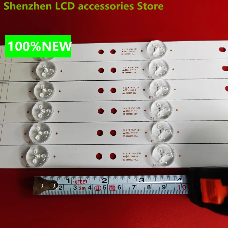 FOR Skyworth TV 42X5 42E5ERSHR 42E360E 42E361W  5800-W42000-0P00 398MM 5LED 100%NEW LED backlight strip