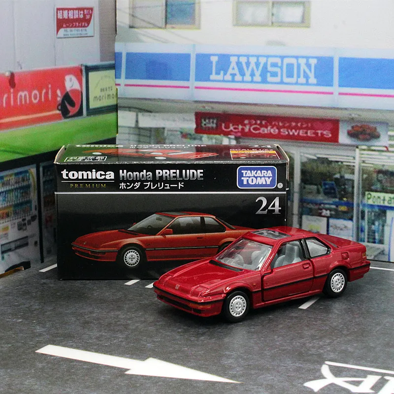 TOMY HONDA Prelude JDM Alloy Car Diecasts & Toy Vehicles Car Model Miniature Scale Model Car For Children