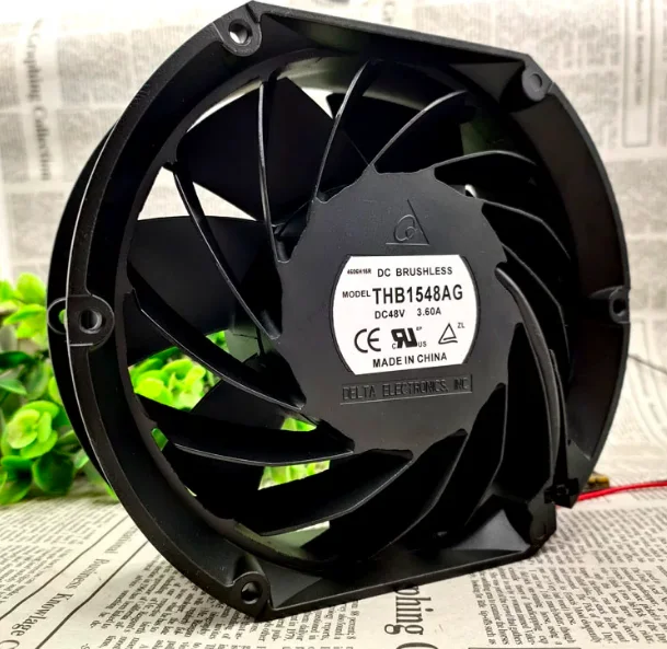 

High Power DC 48V 3.60A Cooling Fan THB1548AG 17251 Heavy Duty Airflow for Car Turbocharger Cooling Industrial Ventilation