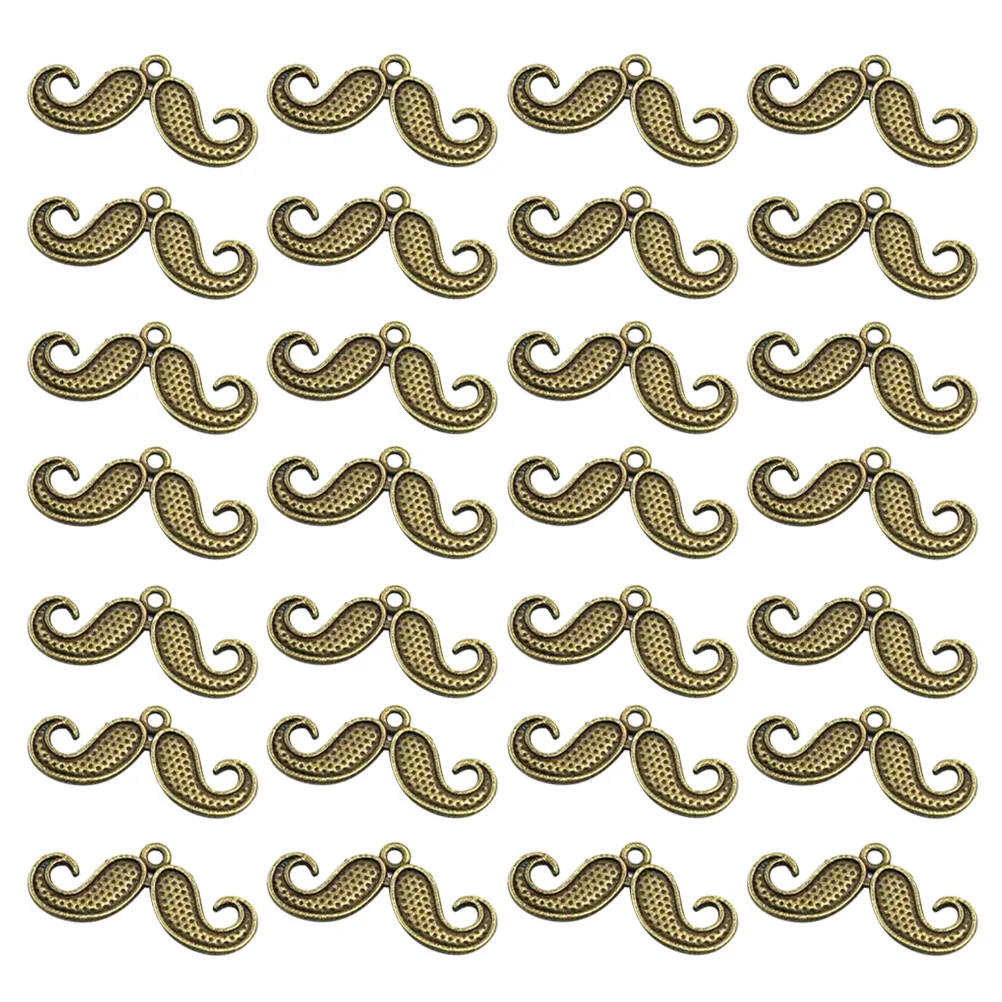 

50pcs Alloy Necklace Pendants Vintage Charms for Bracelets Earrings DIY Jewelry Making Keychain Decorations Metal