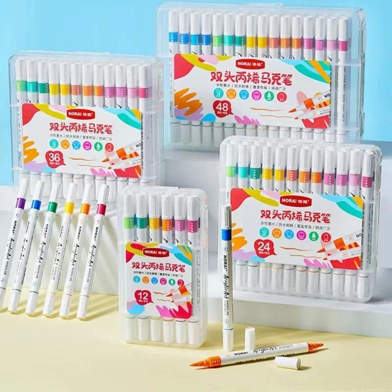 Acrylic Paint Pens Marker Pens for Scrapbooking and Card Making Art Supplies K92C