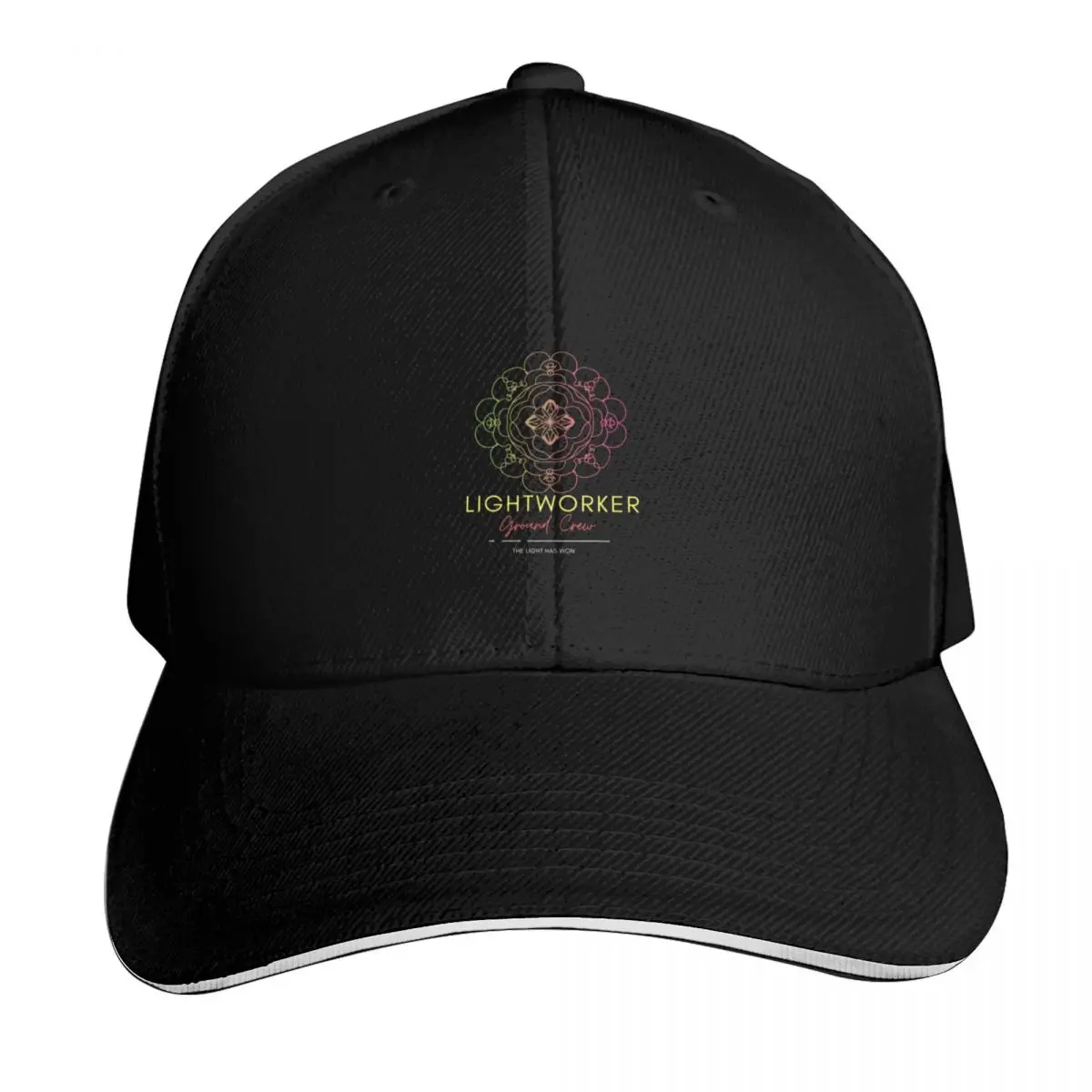 

Lightworker Crew Mandala Baseball Cap funny hat beach hat Fashion Beach Men Luxury Brand Women's