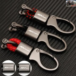 Logo For Honda ADV150 ADV350 ADV 350 150 Motorcycle Accessories Keychain Keyring Key Chains Lanyard Chain Key Rings