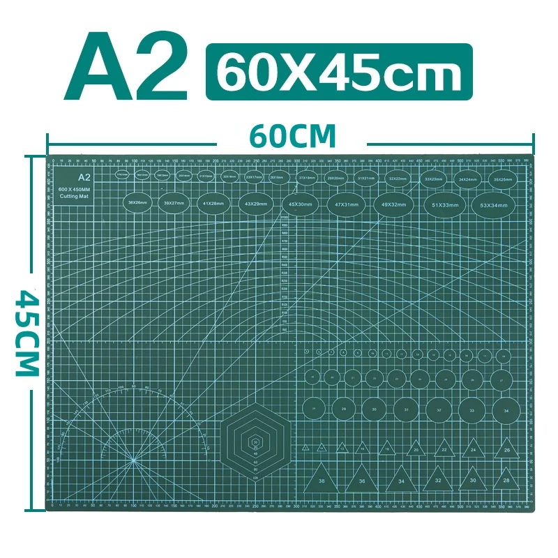 QIANKONG A2 A3 A4 A5 PVC Schneidematte Doppelseitige Selbstheilung Bord Patchwork Werkzeuge DIY Manuelle Handwerk Künstler Schneiden Messer schläger Kit 7