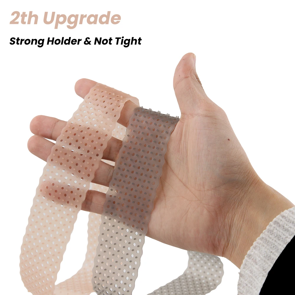 new breathable Wig Grip Band Non-Slip Silicone Wig Headband for Women/man Elastic Wig band for Lace Wigs to Hold Wig head band