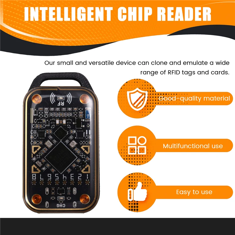 B29C-Upgrade Chameleon Ultra Smart Card Emulator Kit RFID Smart Chip Reader 125K 13.56M Card Decode NFC Duplicator