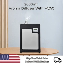 2000m³ Professional Aroma Diffuser Home Fragrance Diffuser Hotel Air Freshener 500ML Capacity Metal Material Scent Machine