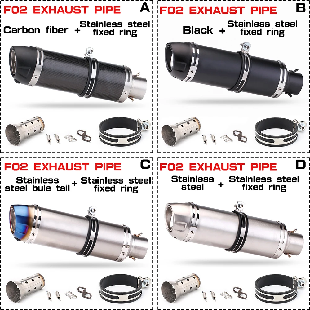 

Для Z1000Z900GSR600FZ6N R1R6R3 калибр 51 мм, глушитель выхлопной трубы мотоцикла, побег с DB zabójcą