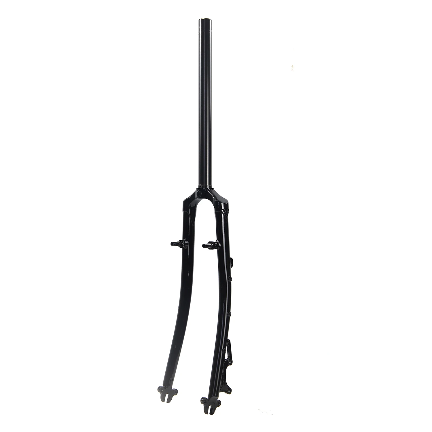 SILVEROCK Chromoly Steel Road Bike 700C Rigid Fork 1 cal 25.4mm 1 1 /8 28.6mm Disc V Brake Bezgwintowe chromowane widelce rowerowe szosowe