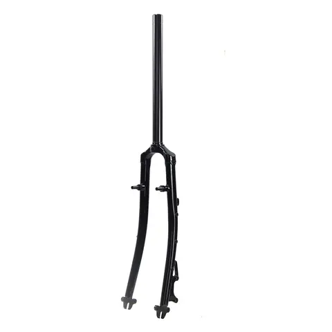 SILVEROCK Chromoly Steel Road Bike 700C Rigid Fork 1 inch 25.4mm 1 1 /8 28.6mm Disc V Brake Threadless Chrome Road Bicycle Forks