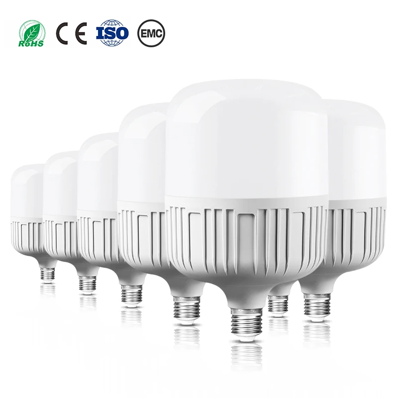 4pcs/lot E27 LED Bulb Lamps AC 220V SMD2835 15W 20W 30W 40W 50W 100W Lampada Led Light Bulbs Living Room Home Indoor LED Bombill